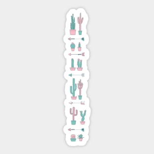 Boho Cactus Collection Sticker